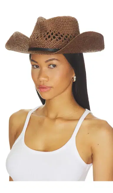 8 Other Reasons Woven Cowboy Hat With Buckle Band Detail | Thumbnail 1