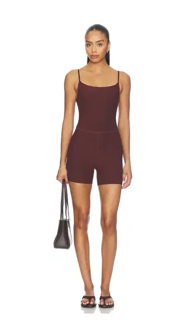 Beyond Yoga Spacedye Keep Pace Biker Romper | Thumbnail 1 Beyond Yoga Spacedye Keep Pace Biker Romper | Thumbnail 1