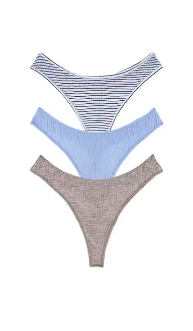 Negative Underwear Whipped Dipped Thong 3-pack | Thumbnail 1
