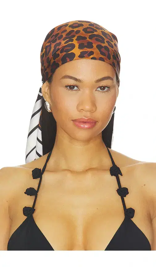 Leopard Stripe Scarf
