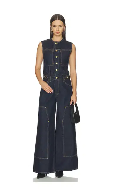 Ulla Johnson The Esme Denim Jumpsuit | Thumbnail 1