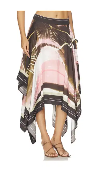 AMUR Letty Scarf Skirt | Thumbnail 2