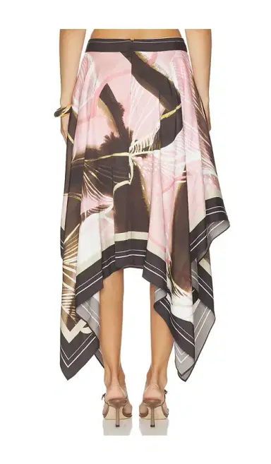 AMUR Letty Scarf Skirt | Thumbnail 4