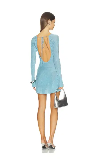 GUIZIO Estelle Backless Mini Dress | Thumbnail 3