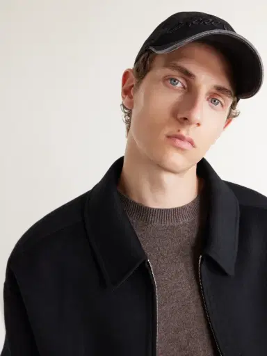 Acne Studios Carliy Venice Logo-Embroidered Cotton Cap - Men | Thumbnail 2 Acne Studios Carliy Venice Logo-Embroidered Cotton Cap - Men | Thumbnail 2