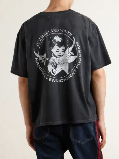 Nahmias Youth Enrichment Program Printed Cotton-Jersey T-Shirt - Men | Thumbnail 4 Nahmias Youth Enrichment Program Printed Cotton-Jersey T-Shirt - Men | Thumbnail 4