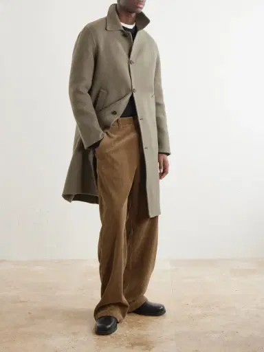 Jil Sander Virgin-Wool Twill Trench Coat - Men | Thumbnail 2