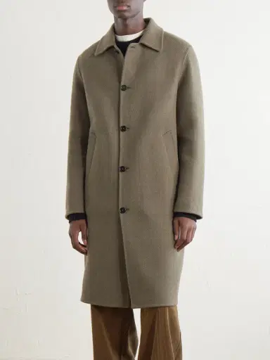 Jil Sander Virgin-Wool Twill Trench Coat - Men | Thumbnail 3