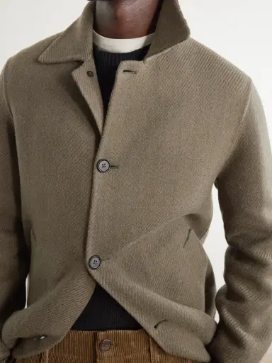 Jil Sander Virgin-Wool Twill Trench Coat - Men | Thumbnail 5