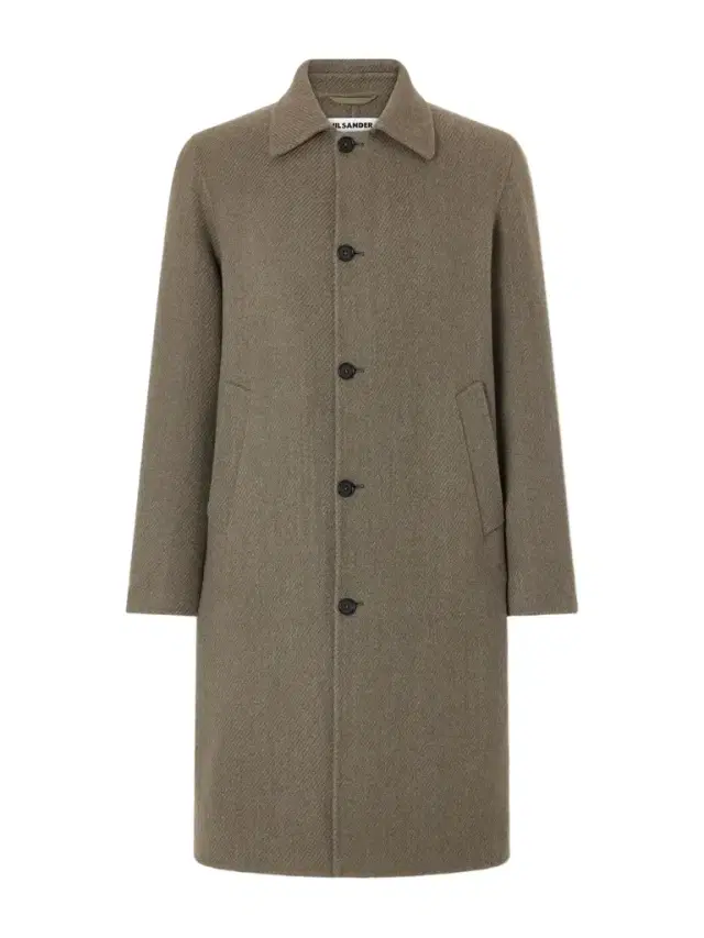 Jil Sander Virgin-Wool Twill Trench Coat - Men