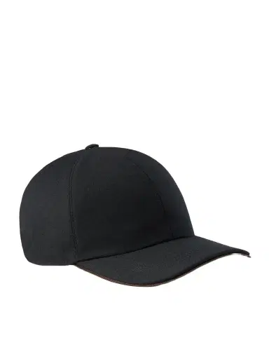 Canali Logo-Appliquéd Wool Cap - Men | Thumbnail 1