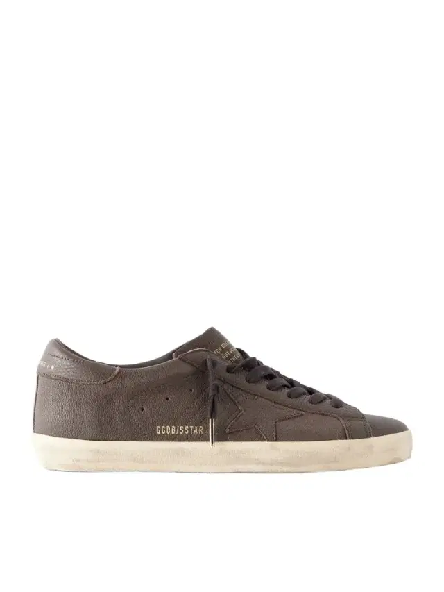 Golden Goose Super-Star Distressed Full-Grain Leather Sneakers - Men