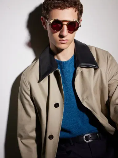 Jacques Marie Mage Glacier Rocky Round Frame Sunglasses - Men | Thumbnail 2 Jacques Marie Mage Glacier Rocky Round Frame Sunglasses - Men | Thumbnail 2