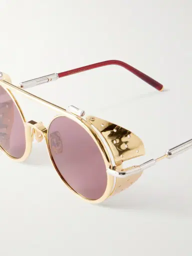 Jacques Marie Mage Glacier Rocky Round Frame Sunglasses - Men | Thumbnail 3 Jacques Marie Mage Glacier Rocky Round Frame Sunglasses - Men | Thumbnail 3
