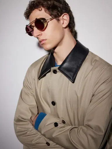 Jacques Marie Mage Glacier Rocky Round Frame Sunglasses - Men | Thumbnail 5 Jacques Marie Mage Glacier Rocky Round Frame Sunglasses - Men | Thumbnail 5