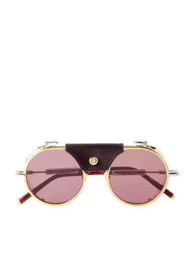 Jacques Marie Mage Glacier Rocky Round Frame Sunglasses - Men | Thumbnail 1 Jacques Marie Mage Glacier Rocky Round Frame Sunglasses - Men | Thumbnail 1