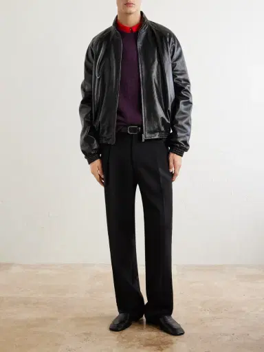 Acne Studios Lokot Leather Jacket - Men | Thumbnail 2 Acne Studios Lokot Leather Jacket - Men | Thumbnail 2