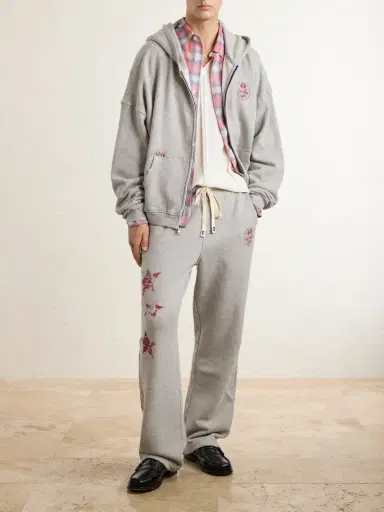 Nahmias Youth Enrichment Logo-Print Cotton-Jersey Zip-Up Hoodie - Men | Thumbnail 2 Nahmias Youth Enrichment Logo-Print Cotton-Jersey Zip-Up Hoodie - Men | Thumbnail 2