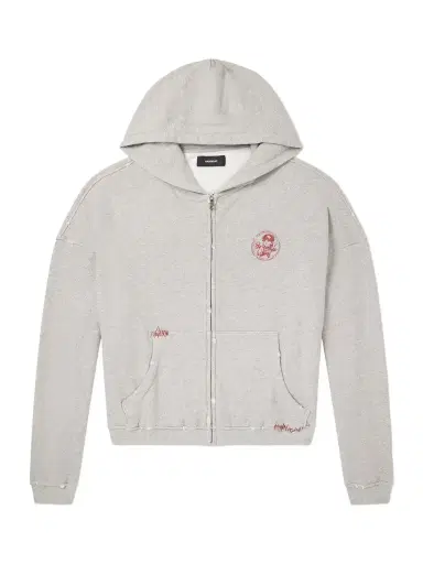Nahmias Youth Enrichment Logo-Print Cotton-Jersey Zip-Up Hoodie - Men | Thumbnail 1 Nahmias Youth Enrichment Logo-Print Cotton-Jersey Zip-Up Hoodie - Men | Thumbnail 1
