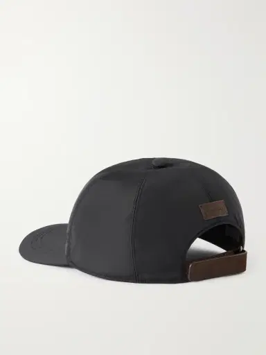 Canali Logo-Appliquéd Shell Cap - Men | Thumbnail 4 Canali Logo-Appliquéd Shell Cap - Men | Thumbnail 4