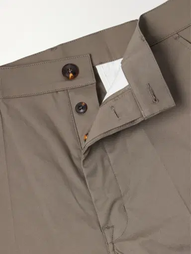 Rick Owens Wide-Leg Cotton-Blend Canvas Trousers - Men | Thumbnail 6 Rick Owens Wide-Leg Cotton-Blend Canvas Trousers - Men | Thumbnail 6