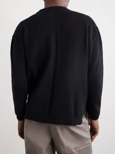 Rick Owens Cashmere-Blend Knitted Sweater - Men | Thumbnail 4