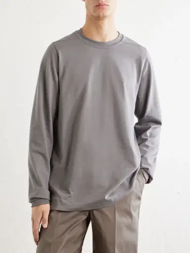 Rick Owens Crewneck Cotton-Jersey Shirt - Men | Thumbnail 3