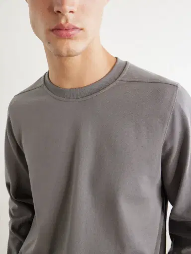 Rick Owens Crewneck Cotton-Jersey Shirt - Men | Thumbnail 5