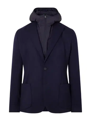 Sease Hodded Virgin Wool Blazer - Men | Thumbnail 1 Sease Hodded Virgin Wool Blazer - Men | Thumbnail 1