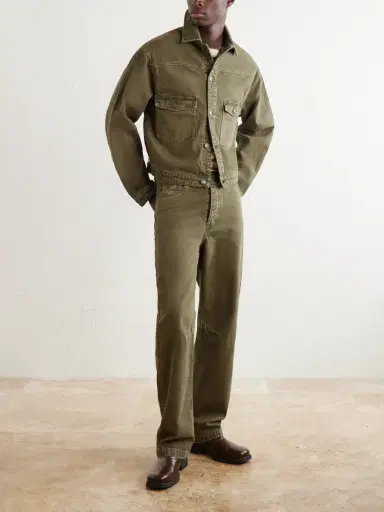 MANAAKI Pita Garment-Dyed Organic Denim Jacket - Men | Thumbnail 2