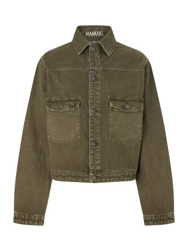 MANAAKI Pita Garment-Dyed Organic Denim Jacket - Men