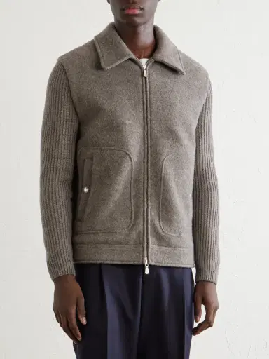 ELEVENTY Knitted Wool Jacket - Men | Thumbnail 3 ELEVENTY Knitted Wool Jacket - Men | Thumbnail 3