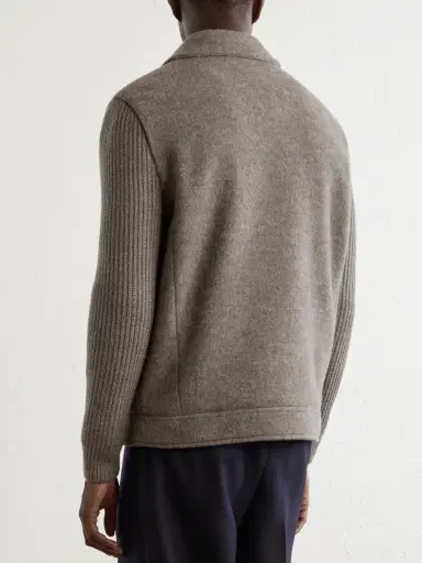 ELEVENTY Knitted Wool Jacket - Men | Thumbnail 4 ELEVENTY Knitted Wool Jacket - Men | Thumbnail 4