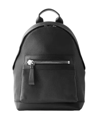 Tom Ford Buckley Full-Grain Leather Backpack - Men | Thumbnail 1
