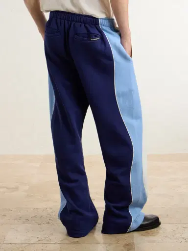 Nahmias Ollie Wide-Leg Striped Cotton-Jersey Sweatpants - Men | Thumbnail 4 Nahmias Ollie Wide-Leg Striped Cotton-Jersey Sweatpants - Men | Thumbnail 4