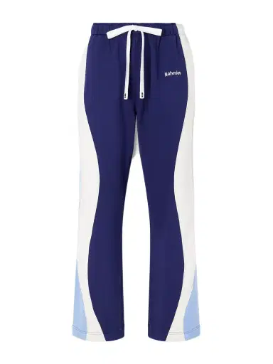 Nahmias Ollie Wide-Leg Striped Cotton-Jersey Sweatpants - Men | Thumbnail 1 Nahmias Ollie Wide-Leg Striped Cotton-Jersey Sweatpants - Men | Thumbnail 1