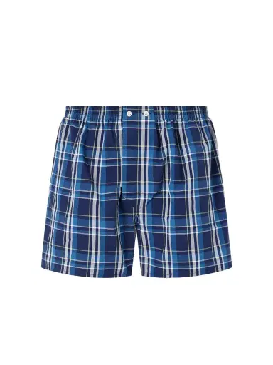 Derek Rose Barker 42 Checked Cotton-Jersey Boxer Shorts - Men | Thumbnail 1