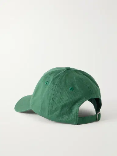 Drake's Embroidered Cotton-Twill Cap - Men | Thumbnail 4