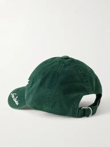 Acne Studios Carliy Venice Logo-Embroidered Cotton Cap - Men | Thumbnail 4 Acne Studios Carliy Venice Logo-Embroidered Cotton Cap - Men | Thumbnail 4