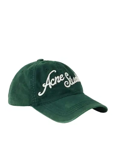 Acne Studios Carliy Venice Logo-Embroidered Cotton Cap - Men | Thumbnail 1 Acne Studios Carliy Venice Logo-Embroidered Cotton Cap - Men | Thumbnail 1