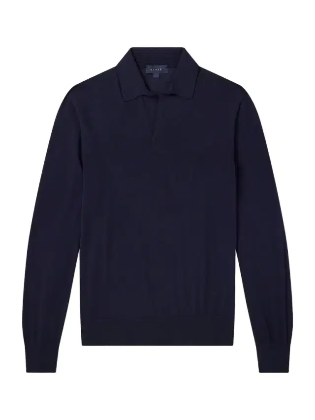 Sease Lasca Virgin-Wool Polo Shirt - Men
