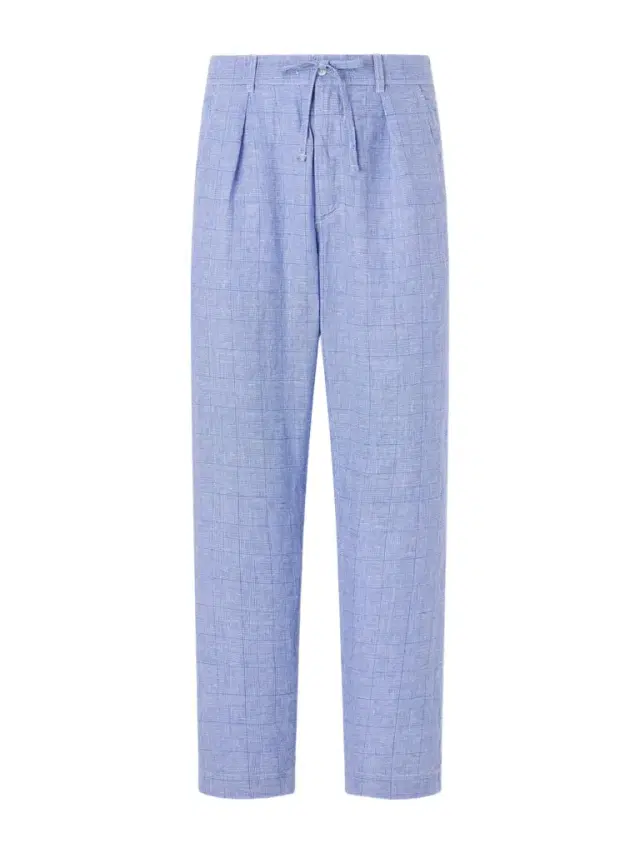 Polo Ralph Lauren Wide-Leg Checked Woven Linen Trousers - Men