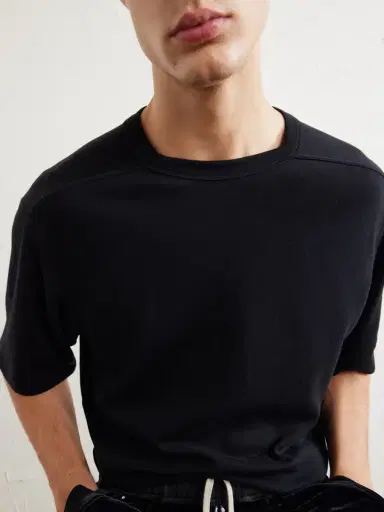Rick Owens Brad Cotton-Jersey T-Shirt - Men | Thumbnail 5 Rick Owens Brad Cotton-Jersey T-Shirt - Men | Thumbnail 5