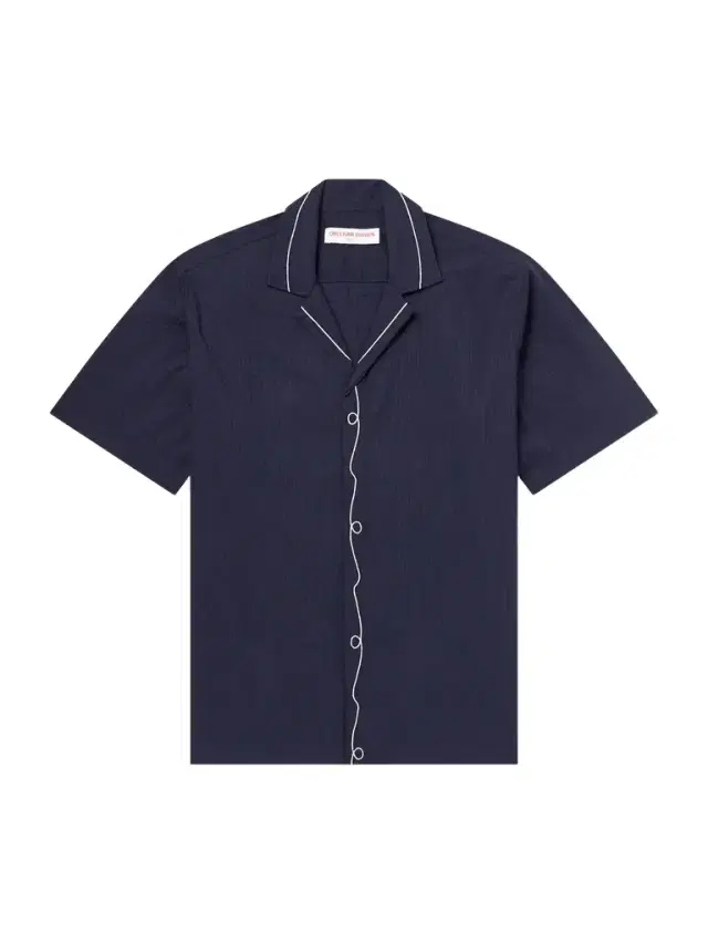 Orlebar Brown Maitan Embroidered Cotton Shirt - Men