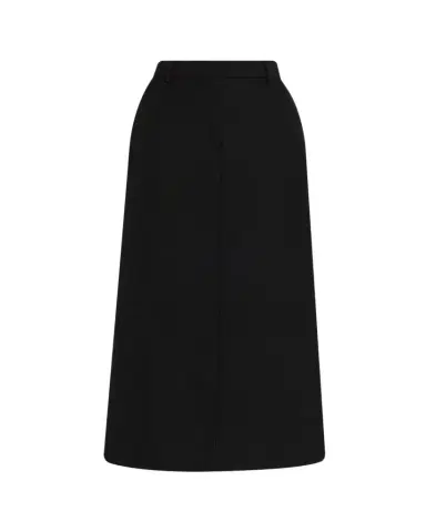 TOTEME Low-Waist Tailored Straight Midi Skirt | Thumbnail 1 TOTEME Low-Waist Tailored Straight Midi Skirt | Thumbnail 1