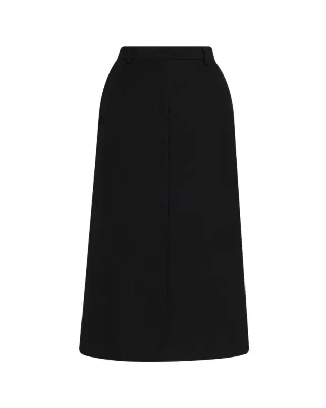 Toteme Low-Waist Tailored Straight Midi Skirt
