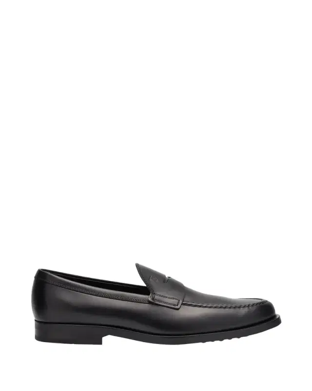 Tod's Men's Leather Moccasin Penny Loafers