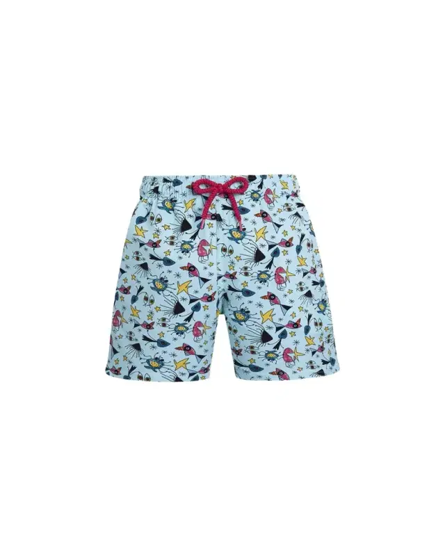 Boy's Aquatic Carnival Swim Trunks, Size 2-1