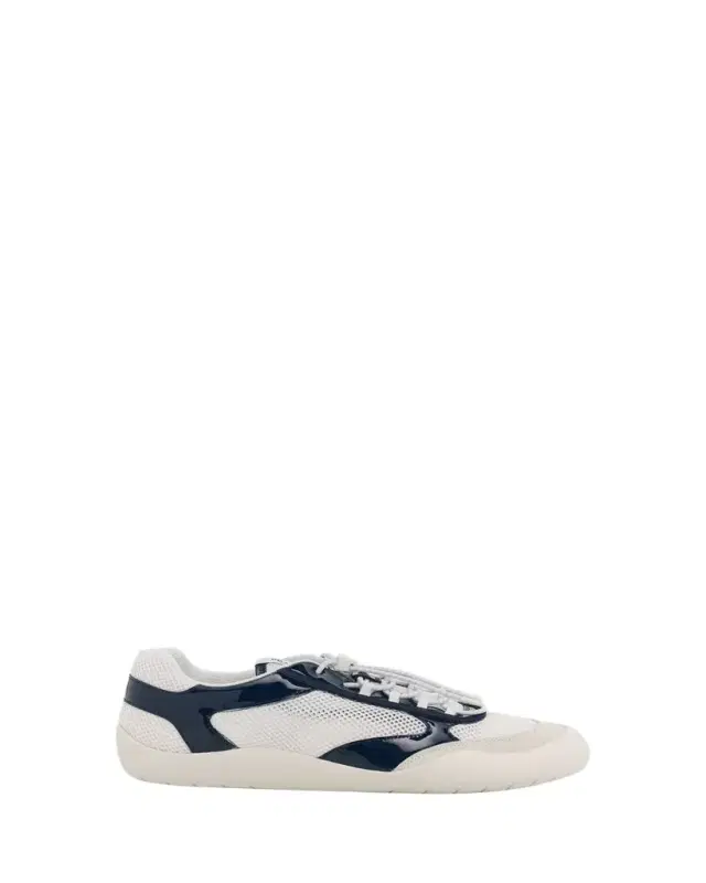 Prada Men's Speedrock Leather and Mesh Sneakers