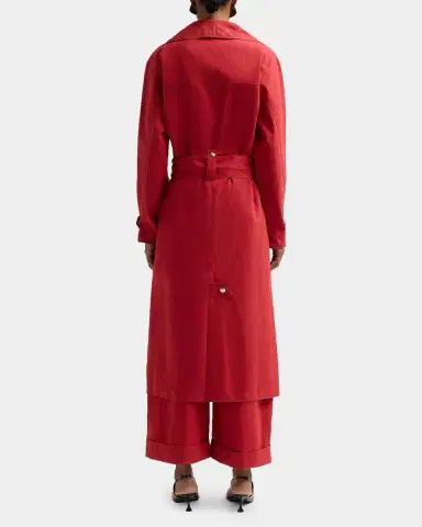 Proenza Schouler White Label Corey Belted Trench Coat | Thumbnail 3 Proenza Schouler White Label Corey Belted Trench Coat | Thumbnail 3